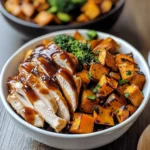Healthy BBQ Chicken & Sweet Potato Bowls: The Ultimate Meal Prep