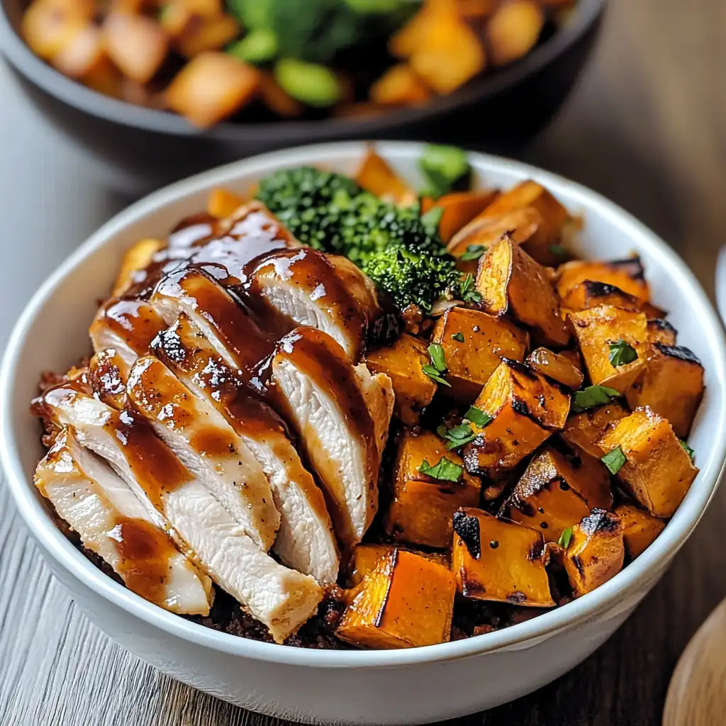 Healthy BBQ Chicken & Sweet Potato Bowls: The Ultimate Meal Prep
