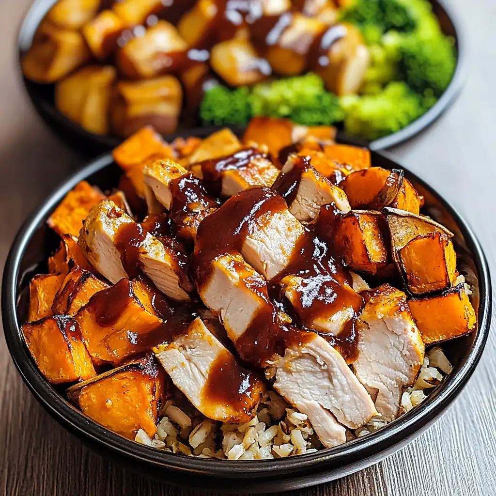 Healthy BBQ Chicken & Sweet Potato Bowls: The Ultimate Meal Prep
