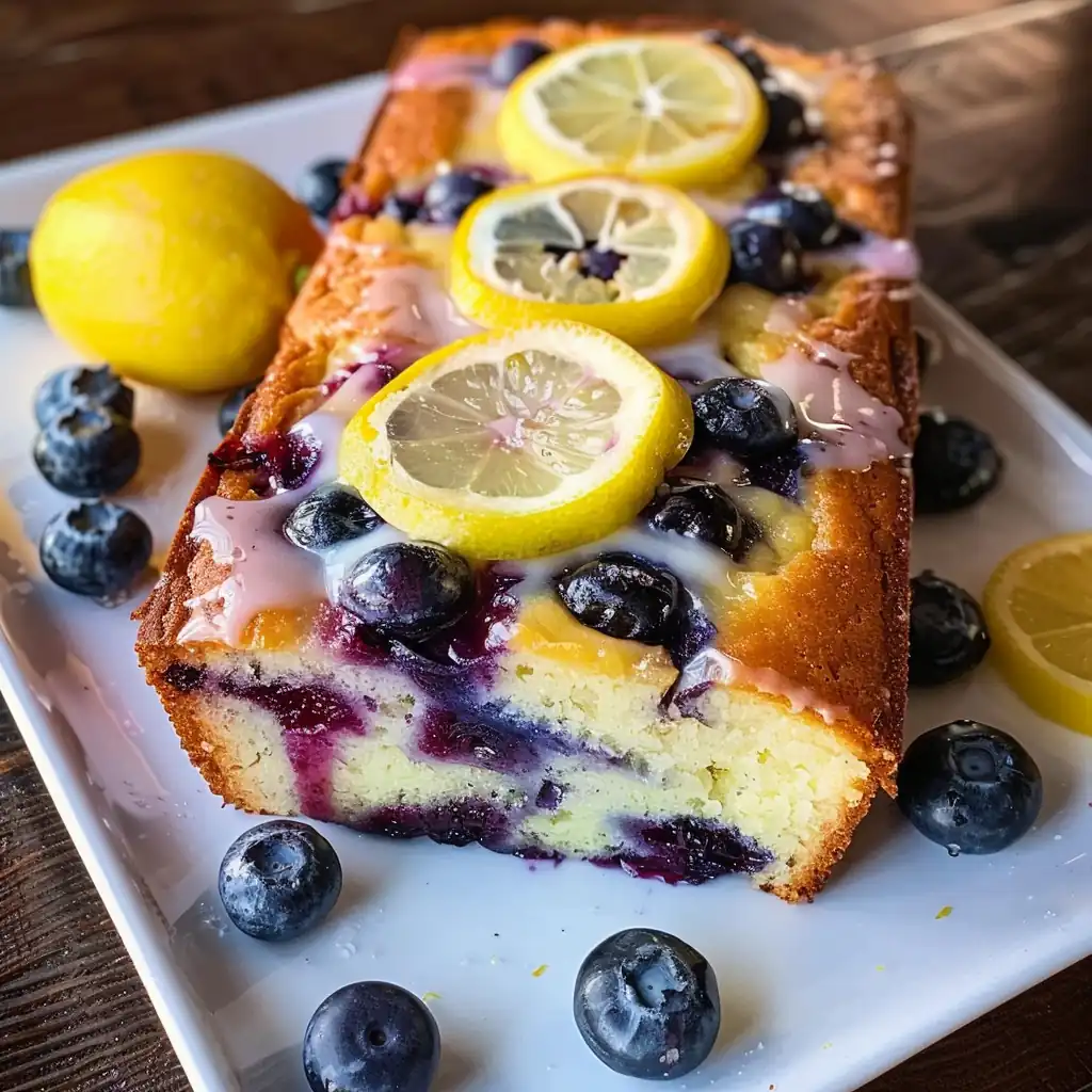 Citrus‑Berries Loaf: Fresh Yogurt Bliss