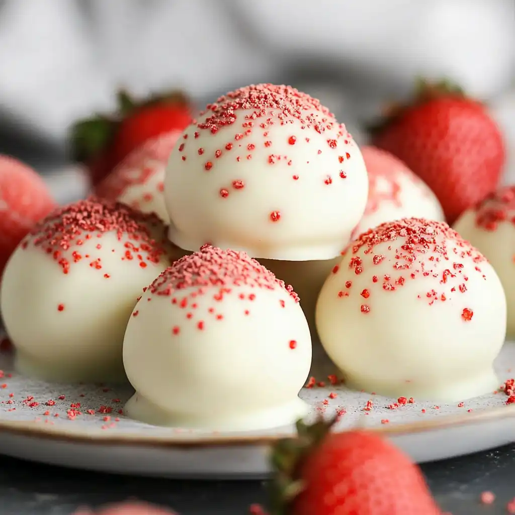 White Chocolate Strawberry Truffles: The Ultimate Sweet Treat