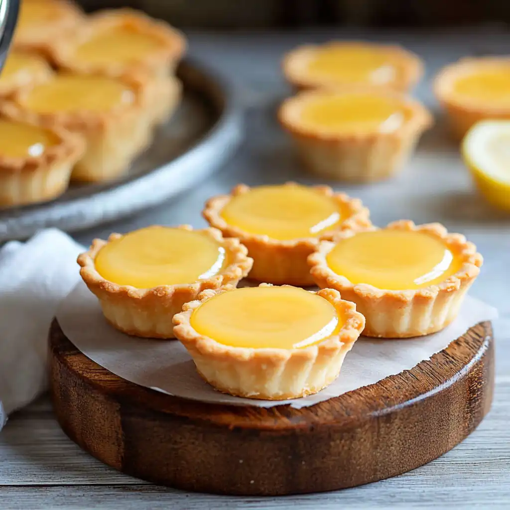 Tangy Lemon Curd Tartlets — The Ultimate Bright Spring Dessert
