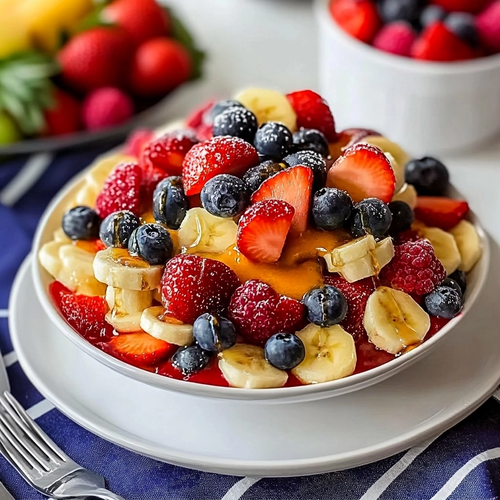 The Ultimate Red White and Blue 4th of July Fruit Salad