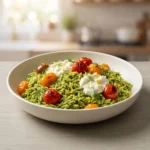 Creamy Pesto Orzo with Fresh Basil and Parmesan | Easy One Pot Pasta Dinner