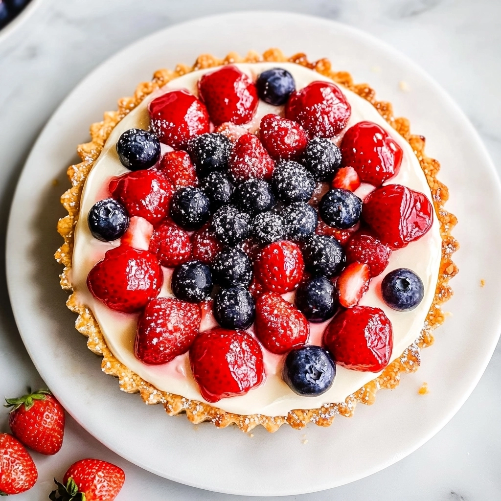 Red, White & Blue No-Bake Tartlets for July 4th!