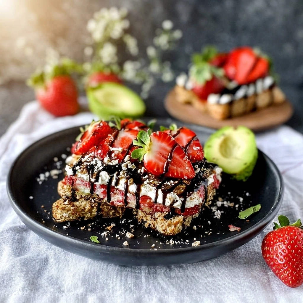 Balsamic Strawberry Toast: The Ultimate Summer Breakfast Idea