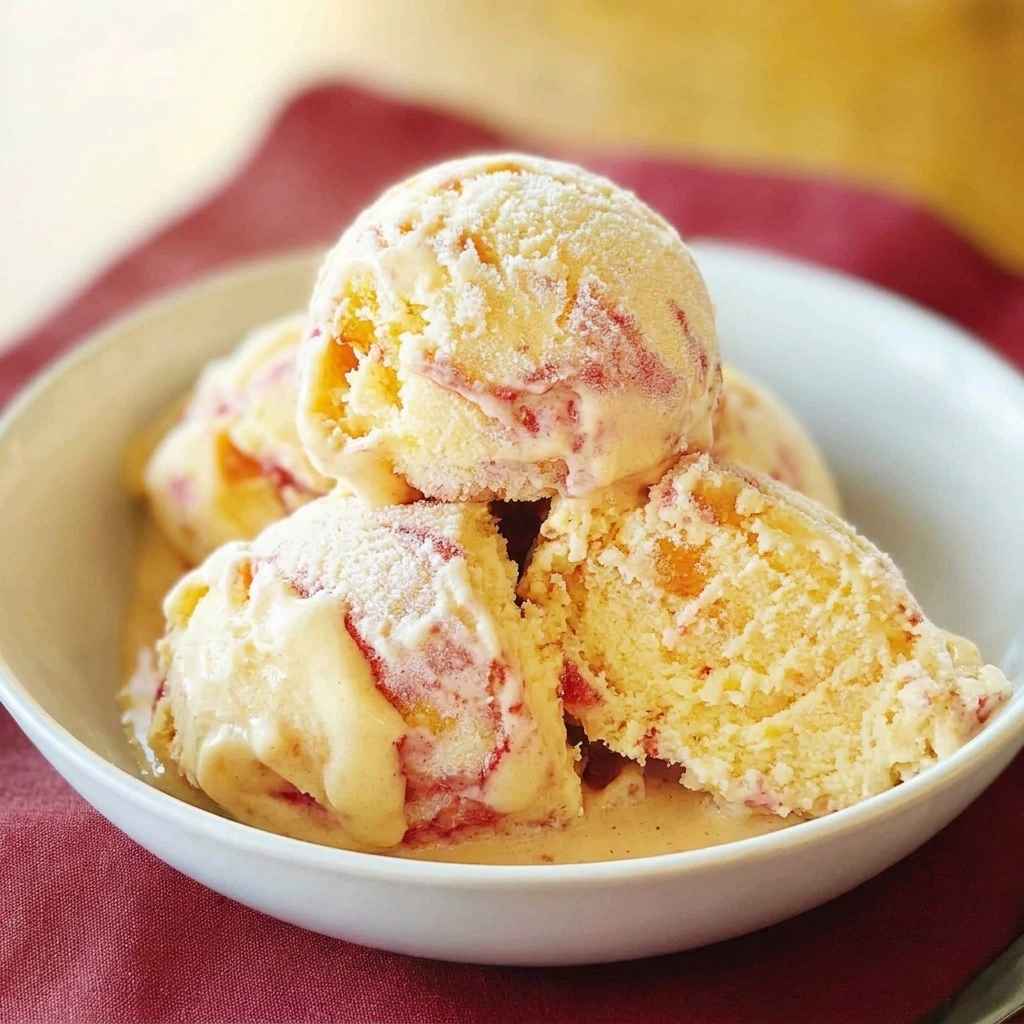 Creamy Peach Melba Ice Cream: The Ultimate Summer Dessert