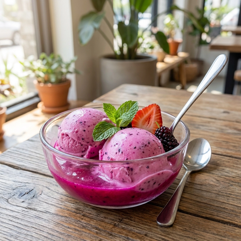Vibrant Dragon Fruit Sorbet — The Ultimate Summer Cool-Down
