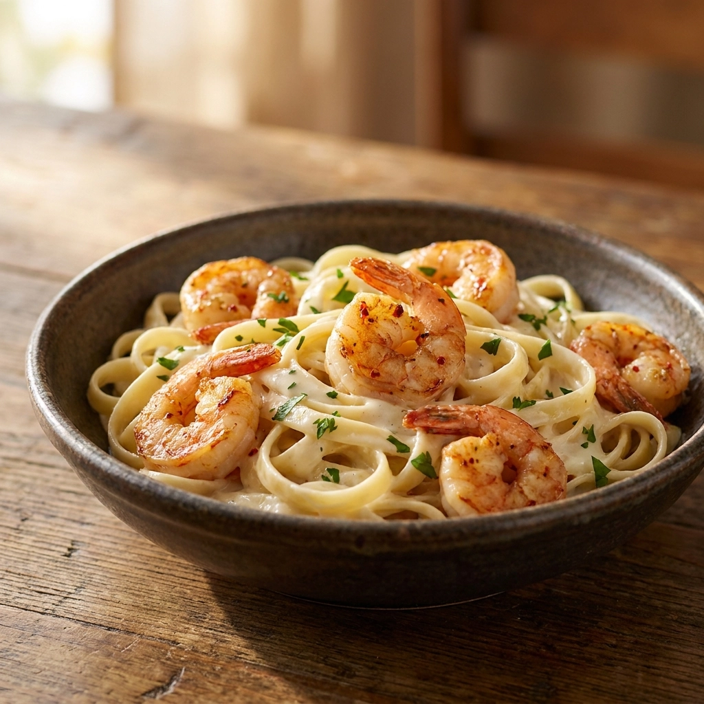 Creamy Olive Garden Copycat Shrimp Alfredo: A Heartwarming Guide | Easy Shrimp Pasta