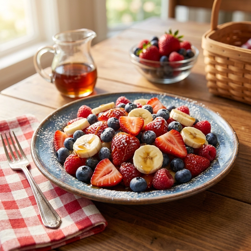 The Ultimate Red White and Blue 4th of July Fruit Salad