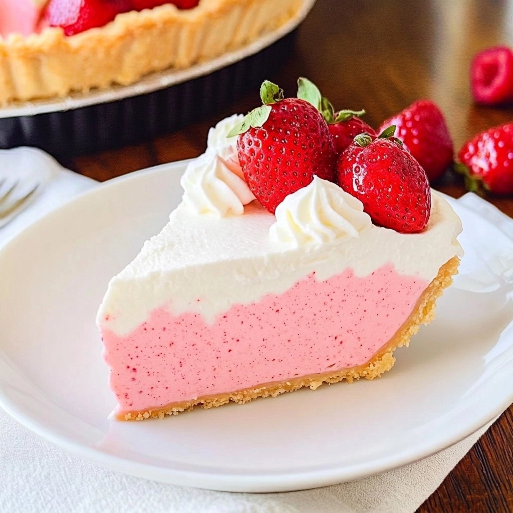 No-Bake 4th of July Jello Pie — Pure Summer Magic!