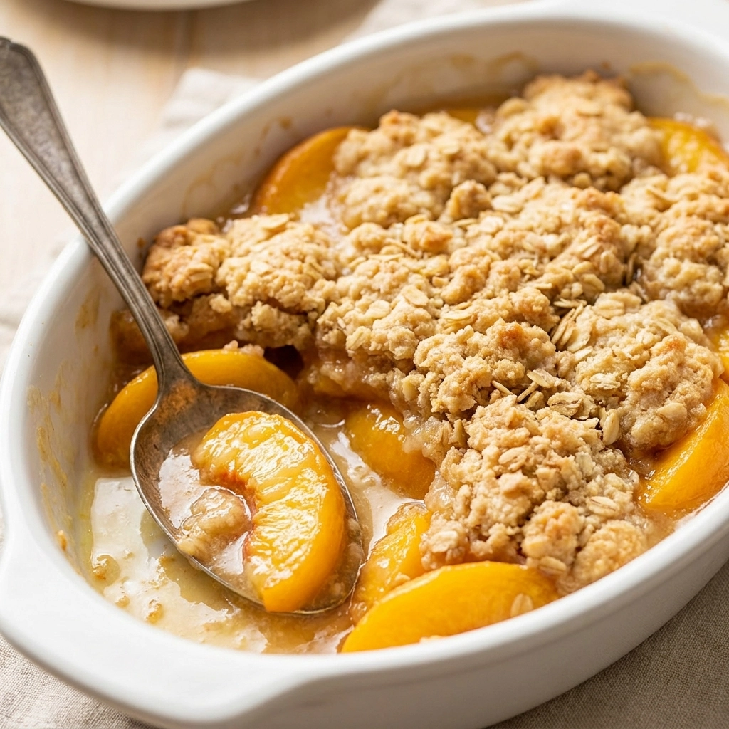 The Ultimate Easy Peach Cobbler: A Southern Comfort Classic | Best Peach Dessert