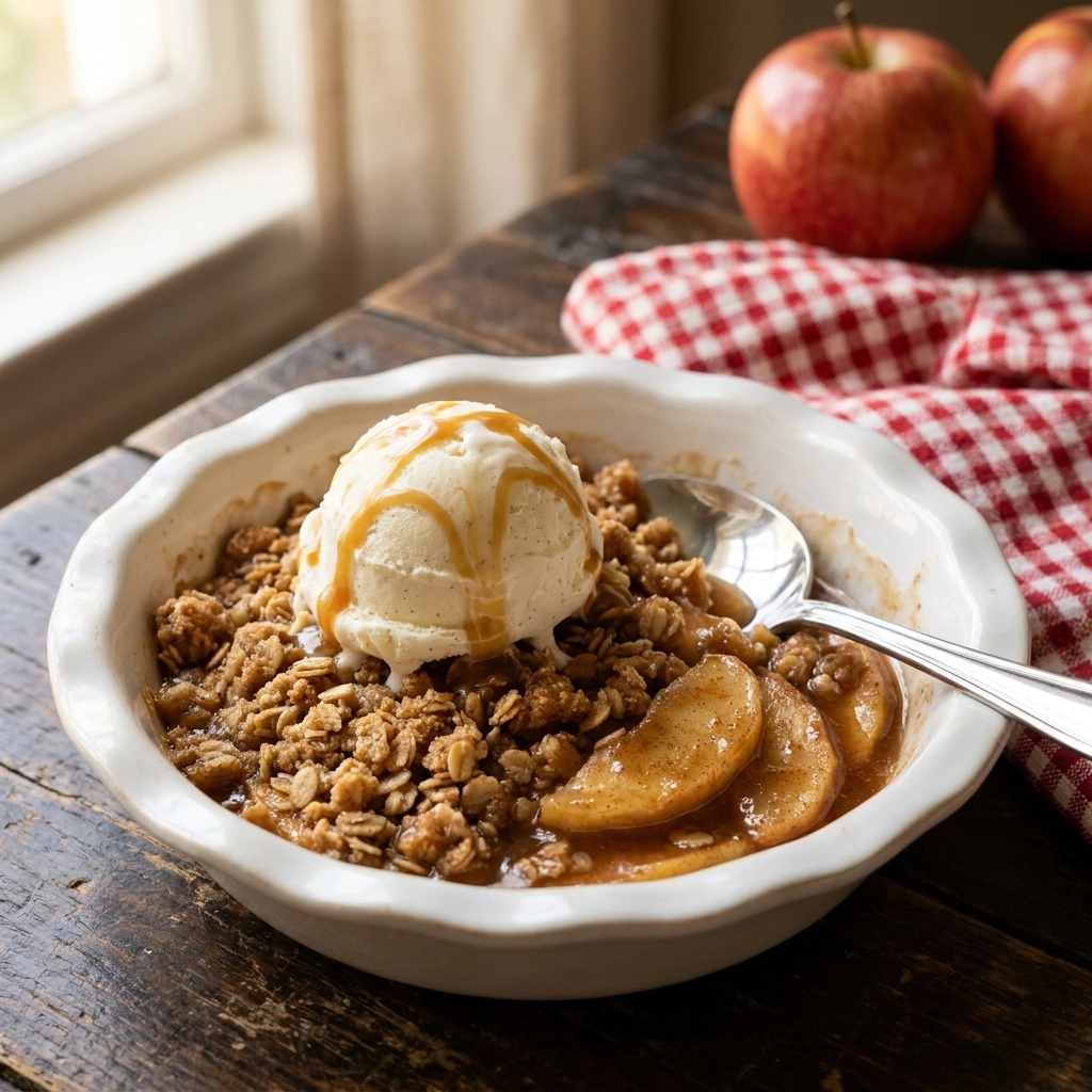 Old-Fashioned Easy Apple Crisp: A Timeless Comfort Dessert | Best Fall Apple Dessert