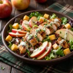 The Ultimate Roasted Apple Chicken Salad Recipe | Healthy Autumn Meal Prep