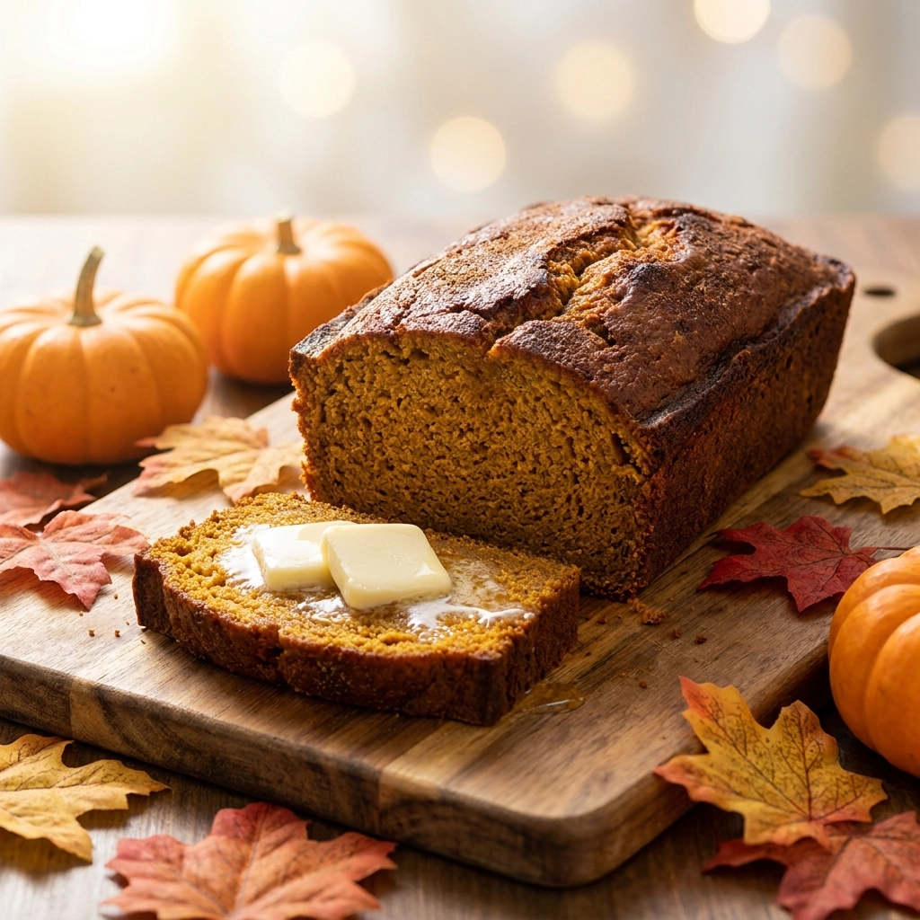 Rich and Buttery Pumpkin Bread: Irresistible Comfort | Easy Fall Baking Recipe