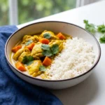 The 'I Can't Believe I Didn't Do This Sooner' Crockpot Coconut Curry Chicken | Easy Slow Cooker Dinner