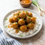 Zesty Slow Cooker Orange Meatballs | Easy Crock Pot Asian Appetizer Recipe