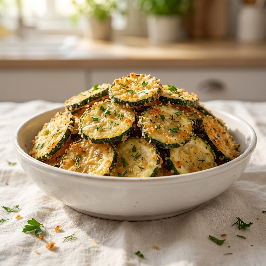 Crispy Zucchini Chips: Discover the Secret to the Ultimate Crunch | Healthy Snack Ideas