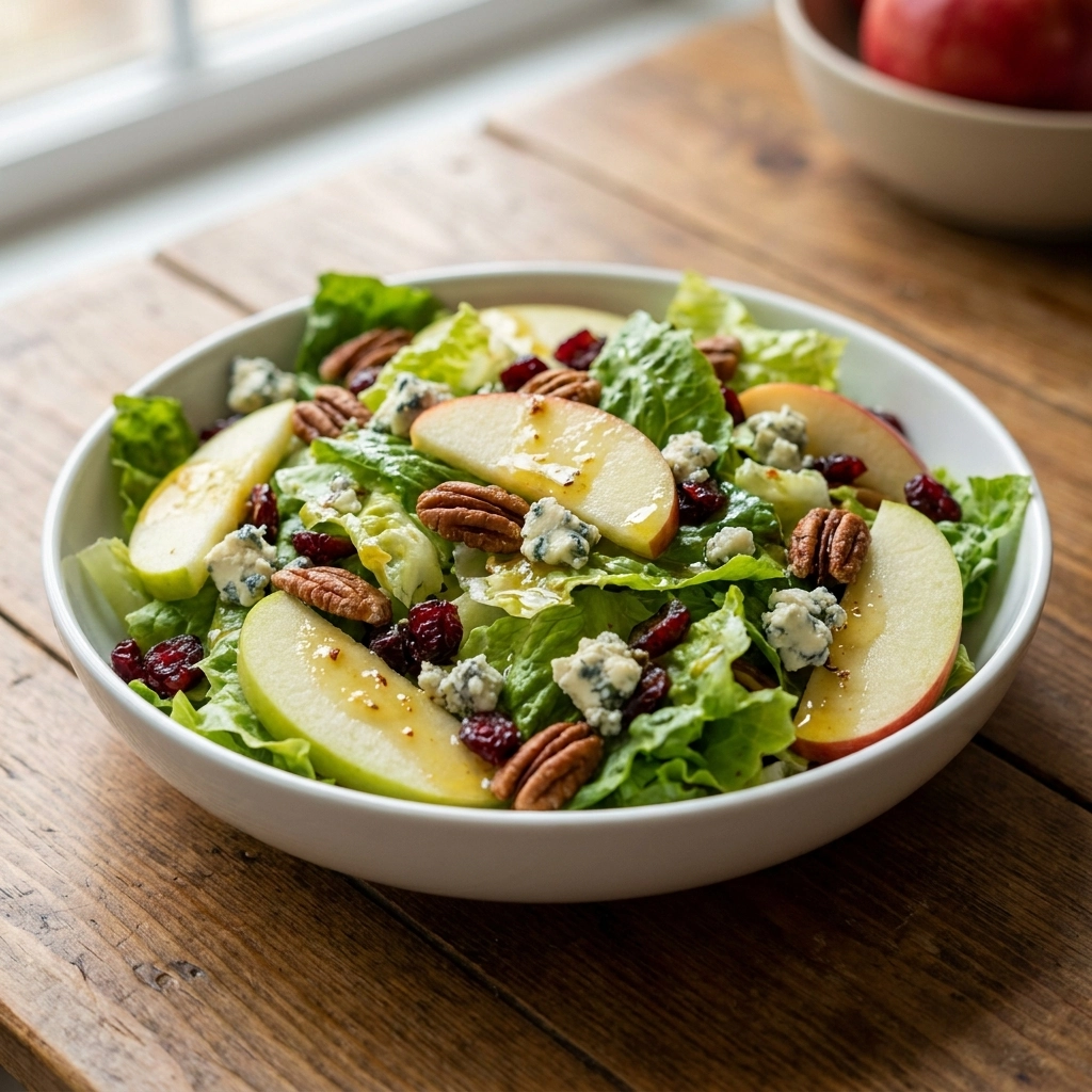 Delightful Flavorful Apple Gorgonzola Salad Recipe | Fresh Autumn Salad Ideas