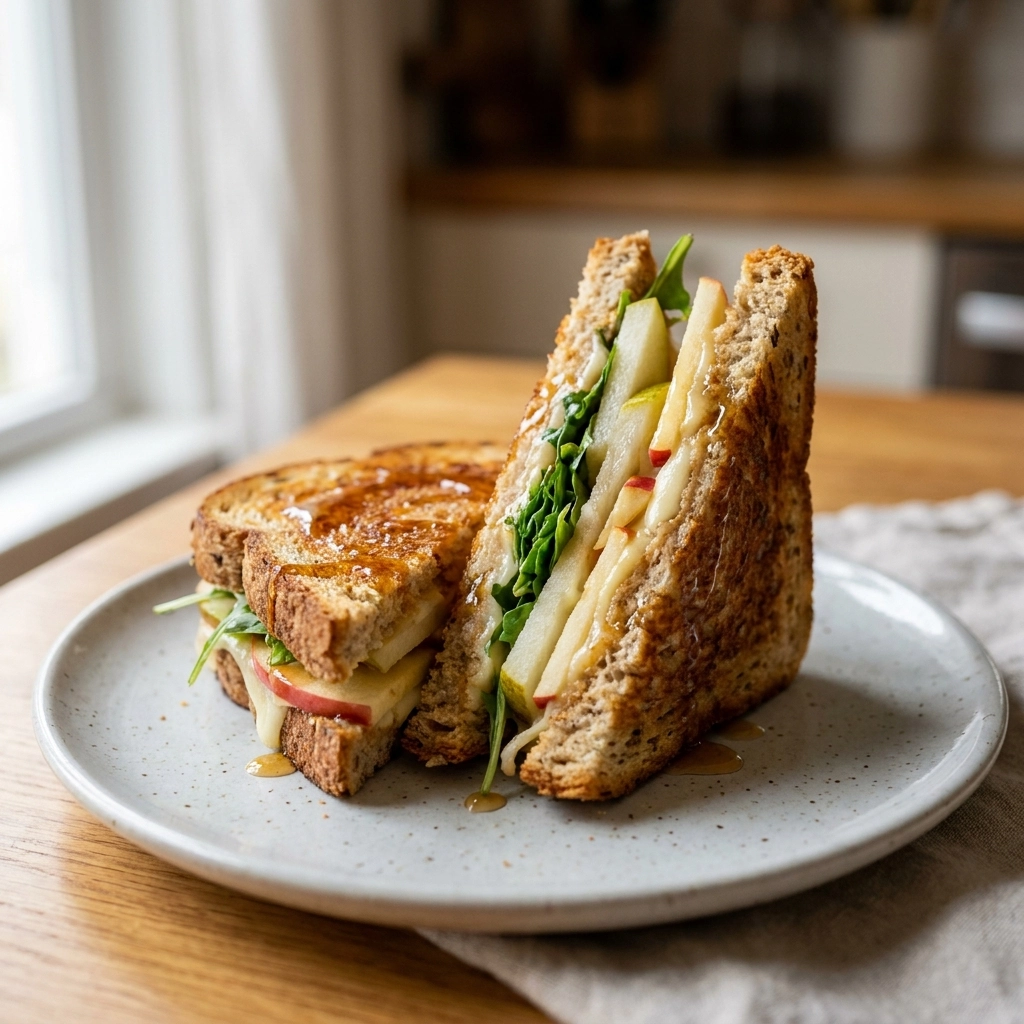 Irresistible Cheddar & Apple Sandwich: A Gourmet Adventure | Easy Gourmet Lunch