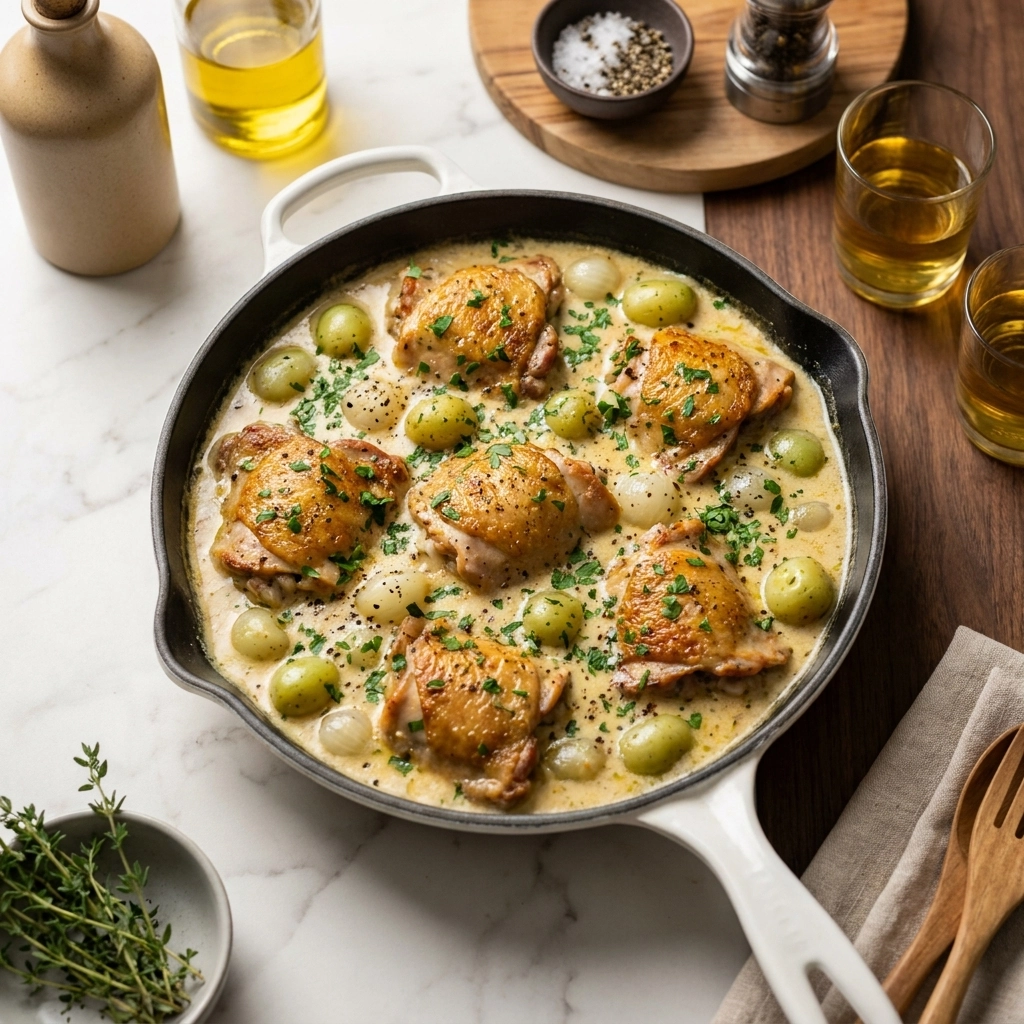 French Chicken Casserole: A Heartwarming Comfort Dish | Easy Creamy Chicken Bake