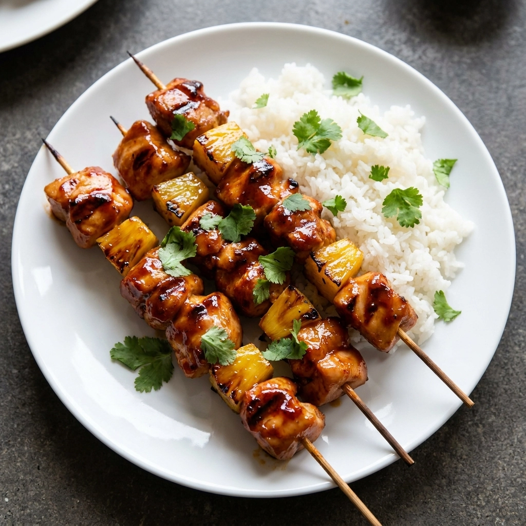 BBQ Pineapple Chicken Kabobs: The Perfect Sweet and Savory Summer Skewers | Grilled Chicken Recipes