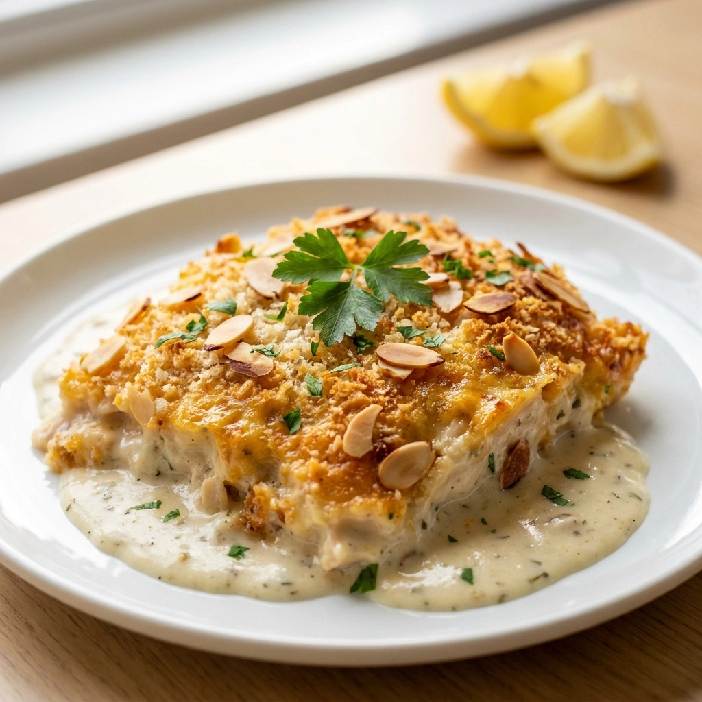 The Ultimate Creamy Low Carb Chicken Casserole | Keto Family Dinner Ideas