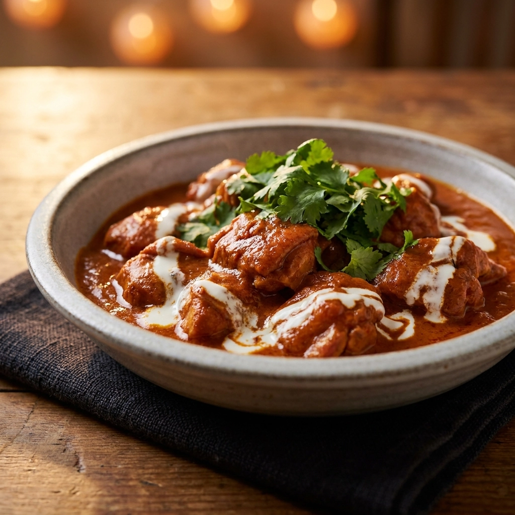 Creamy Slow Cooker Butter Chicken Recipe: 5 Simple Steps for Cozy Dinners | Easy Indian Dinner