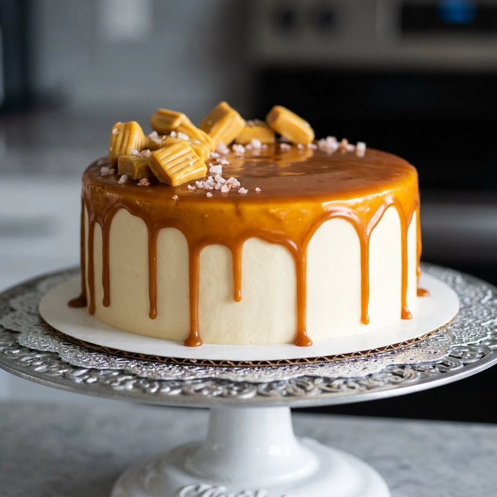Professional Salted Caramel Frosting: The Ultimate Balance of Sweet and Salty | Easy Cake Topping