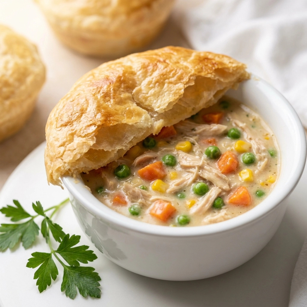 Comforting Slow Cooker Chicken Pot Pie for Busy Weeknights | Easy Crockpot Dinner