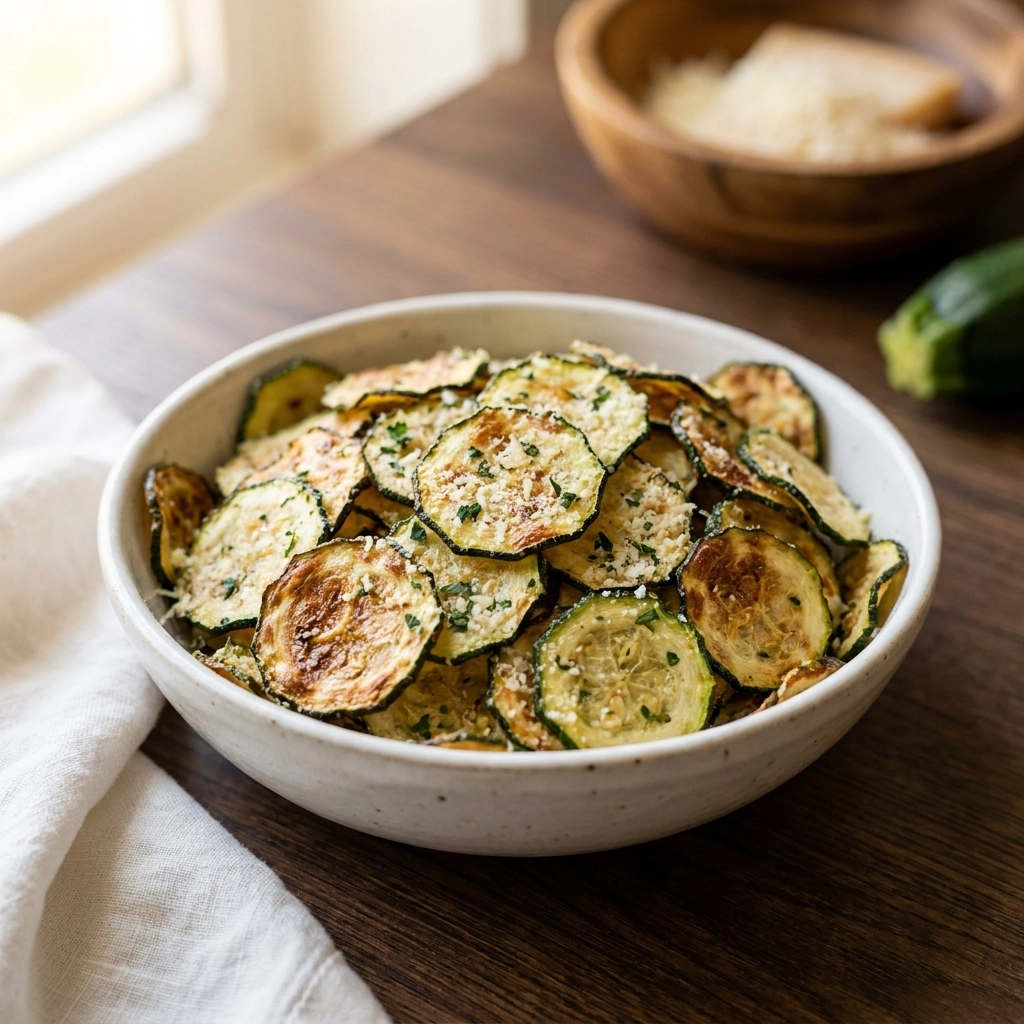 Crispy Zucchini Chips: Discover the Secret to the Ultimate Crunch | Healthy Snack Ideas