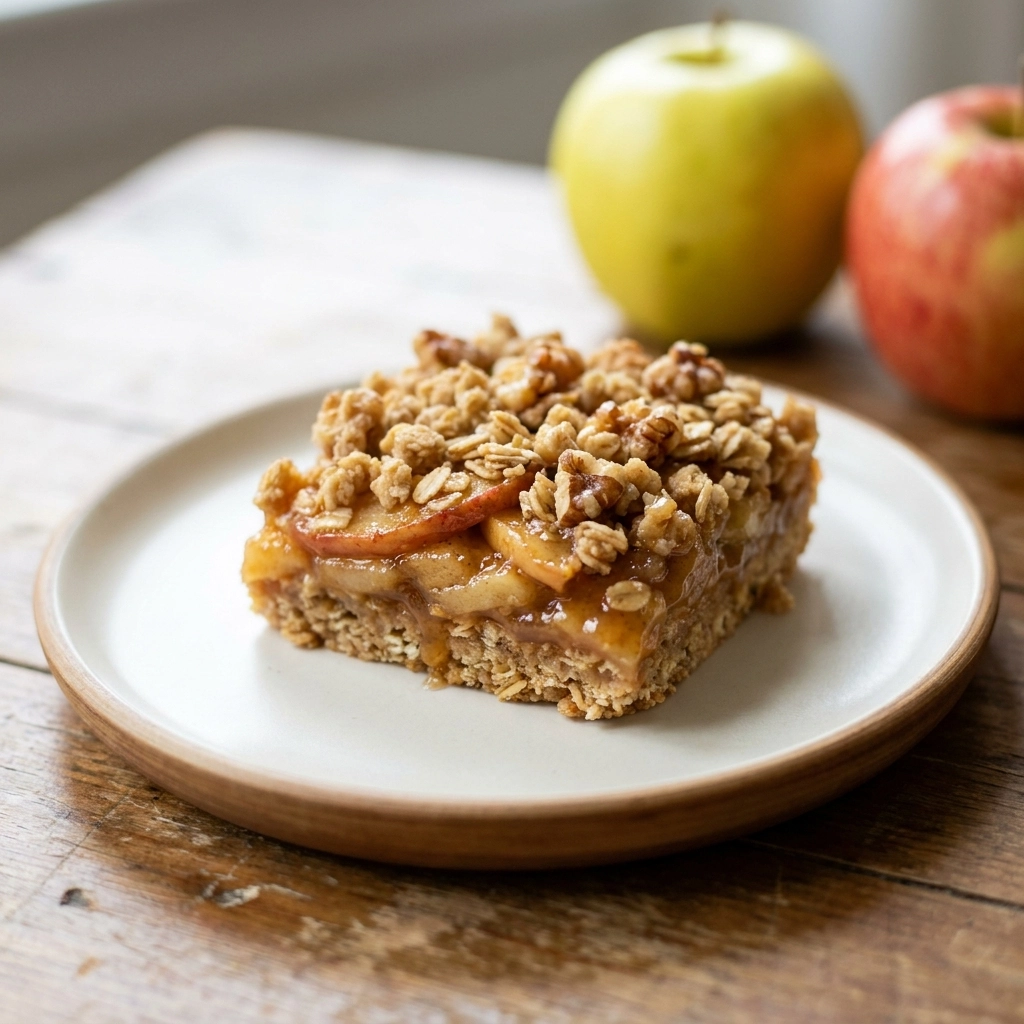 Crunchy Apple Walnut Crumble Bars Recipe – Irresistible Delight | Easy Fall Dessert