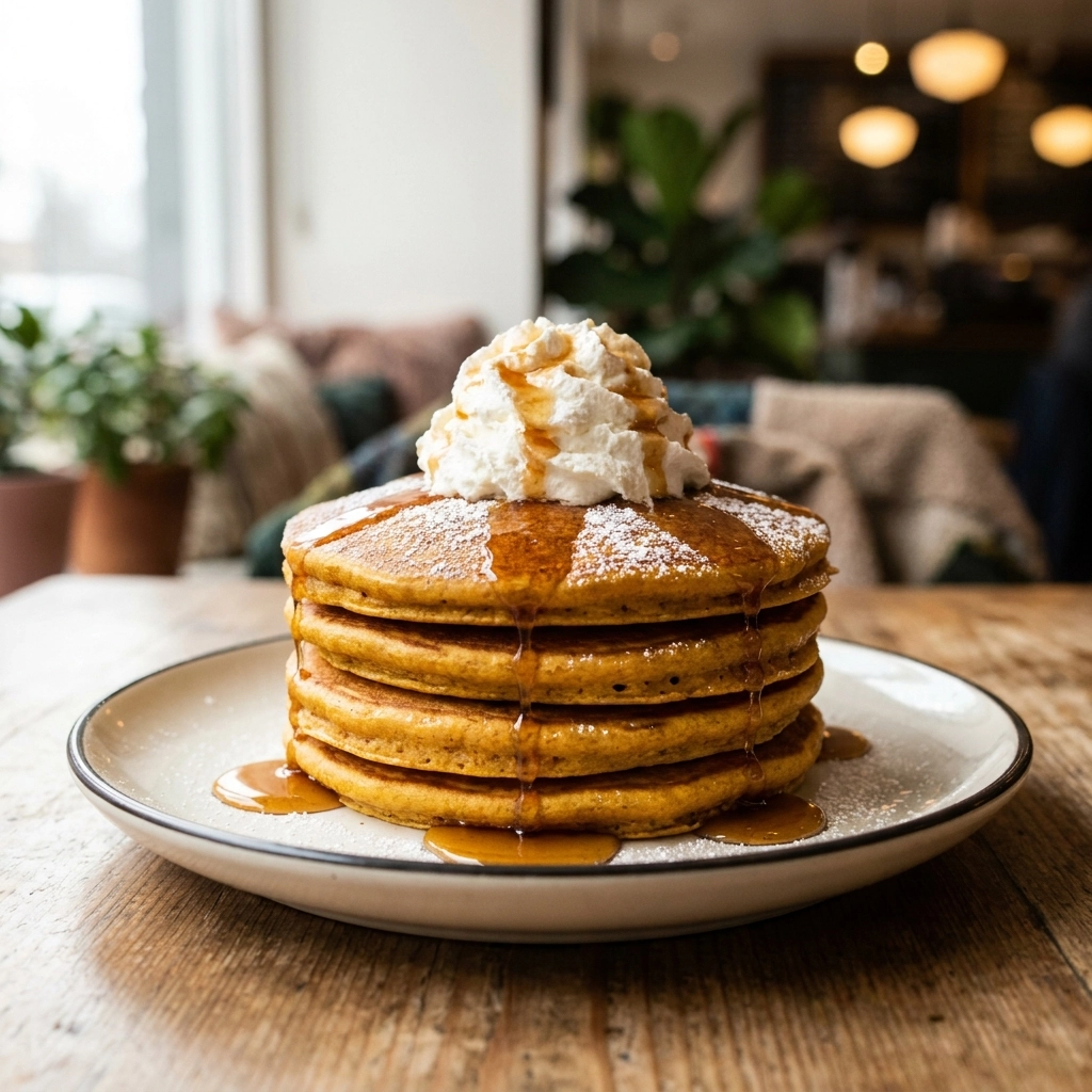 Classic Pumpkin Spice Pancakes: Cozy Fall Breakfast Bliss | Fluffy Pumpkin Pancakes
