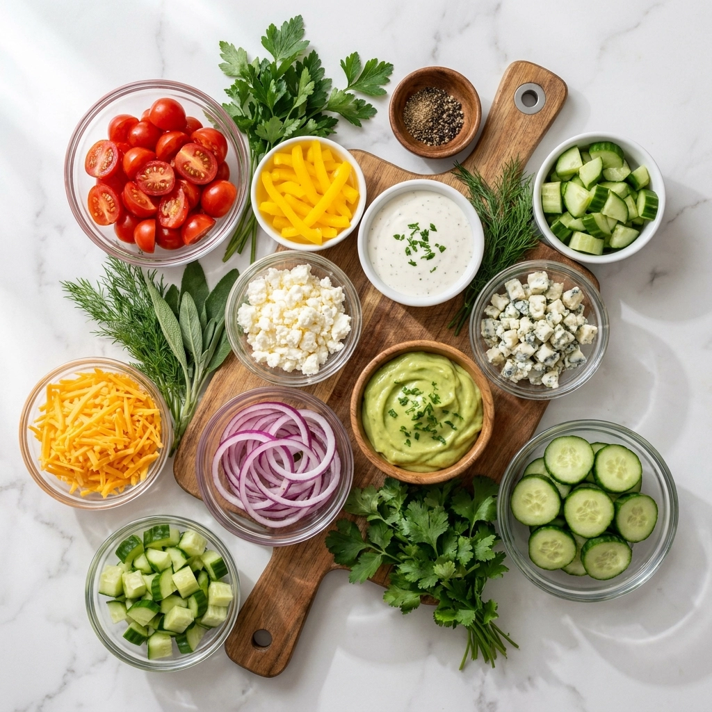 Simple Keto Cobb Salad Recipe for a Healthy Meal | Low Carb Lunch Ideas