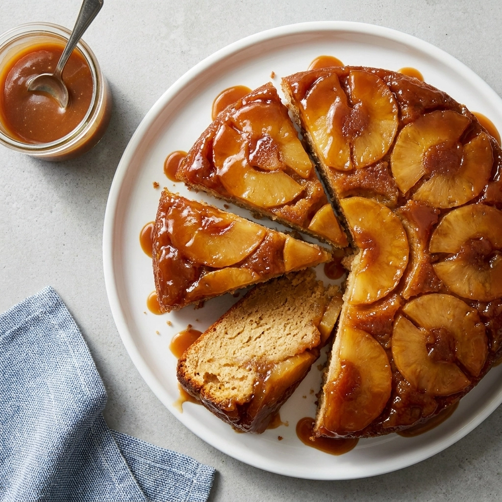 Caramel Apple Upside-Down Cake: An Autumn Culinary Adventure | Fall Dessert Recipe